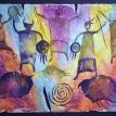 SHAMAN DANCE watercolor